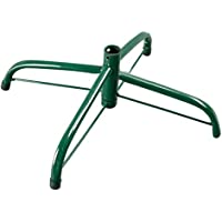 Los mejores  - Hzb821zhup Árbol de Navidad verde de hierro trípode base soporte de hierro marco accesorios de metal poste titular 30…